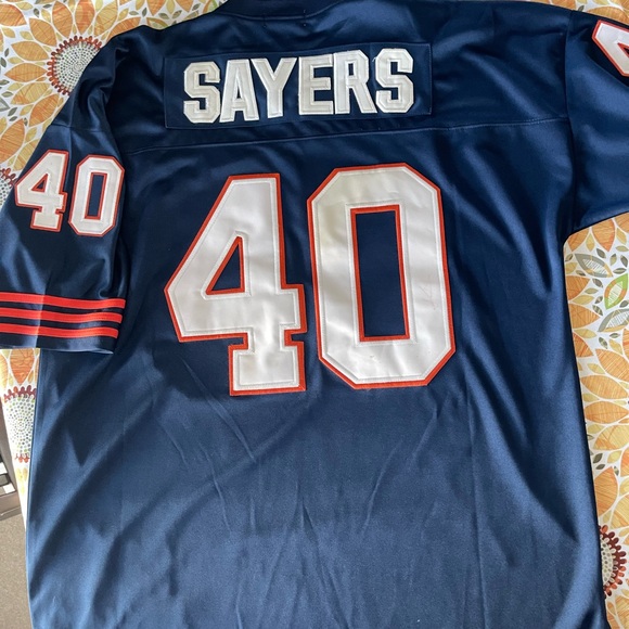 Mitchell and Ness Gale Sayers Chicago Bears throwback jersey #40 - Picture 1 of 15